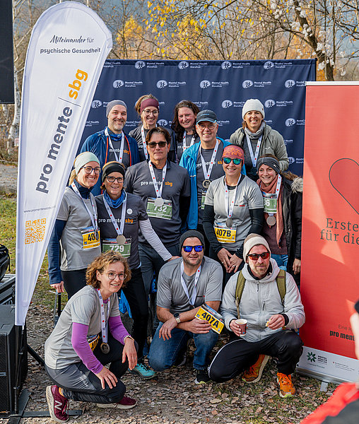 Pro Mente Salzburg & pro mente Austria laufen mit beim ersten Mental Health Marathon.